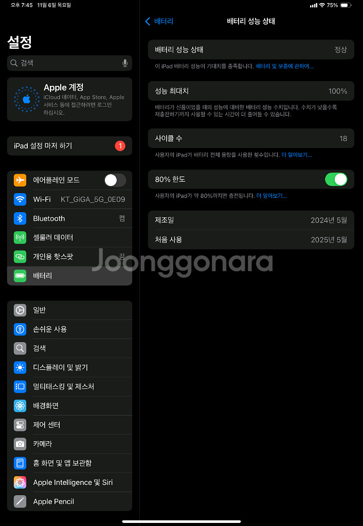아이패드 프로 11인치 M4 256gb 셀룰러--2