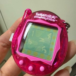 다마고치 커넥선 클리어핑크