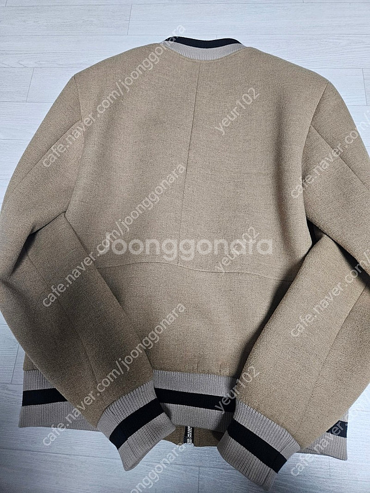 시스템옴므 자켓 블루종 95사이즈--5