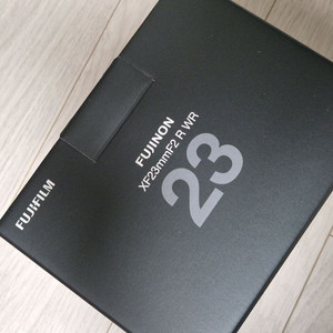 후지필름 XF 23mm F2 R WR 렌즈