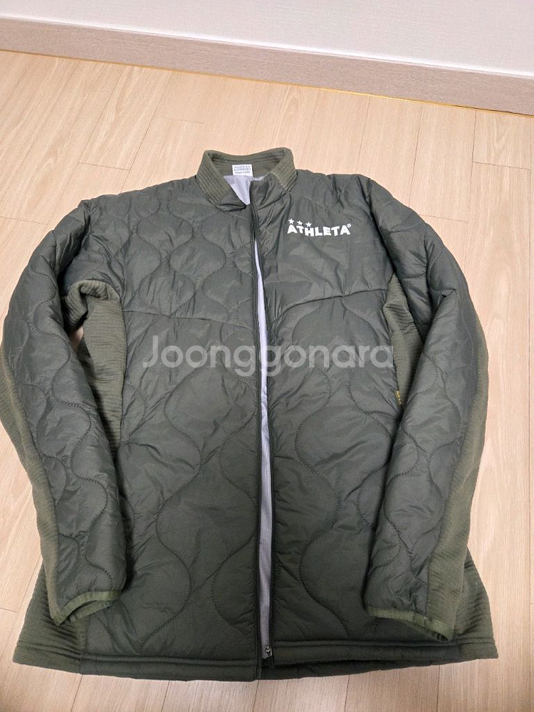 아슬레타 그리드 패딩 L--0