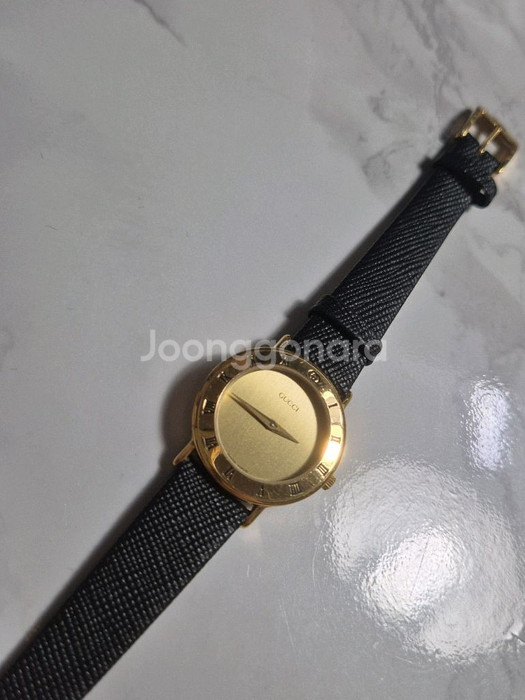 구찌 여성 금장시계 BTS 잔나비시계--5