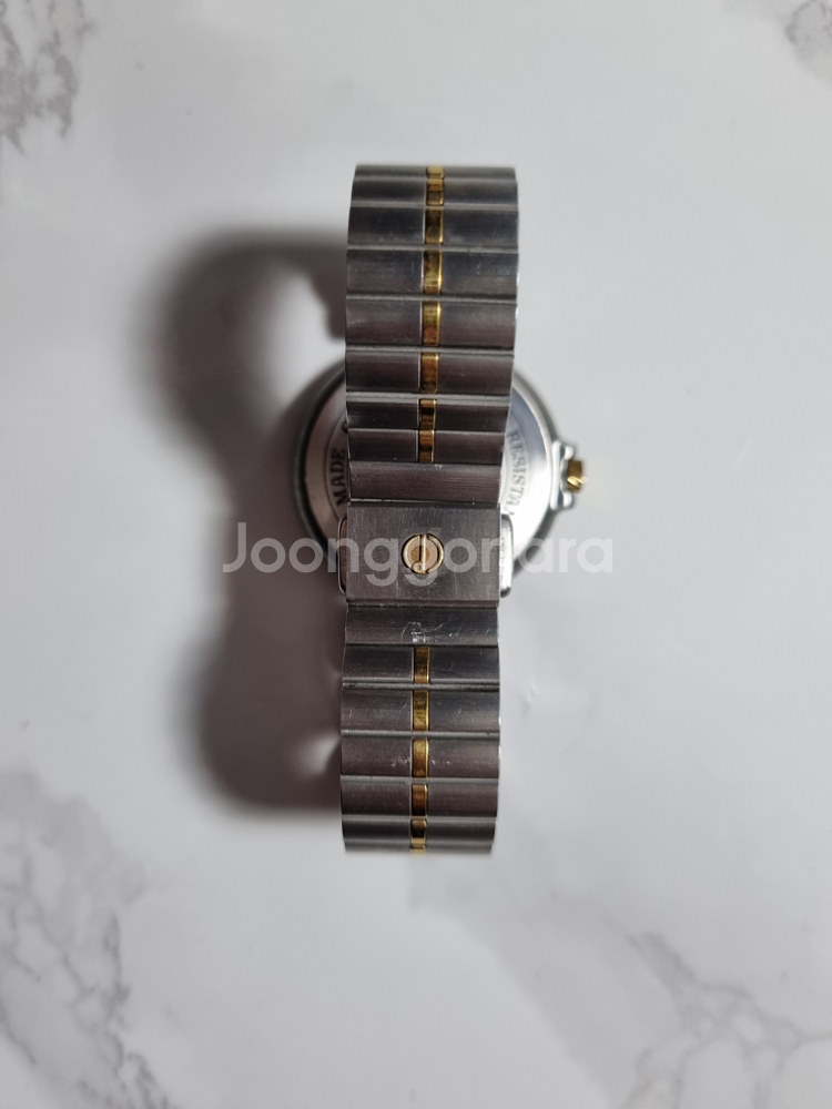 던힐 콤비 18K 로만다이얼 남녀공용시계--2