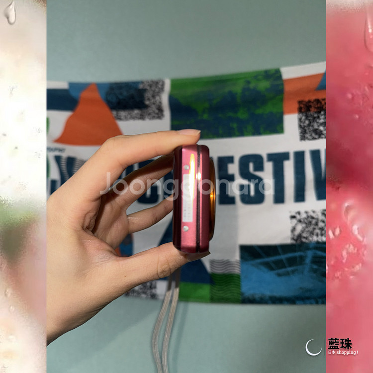 소니 사이버샷 DSC-WX100 빈티지 미니 디카 디지털카메라 핑크--3