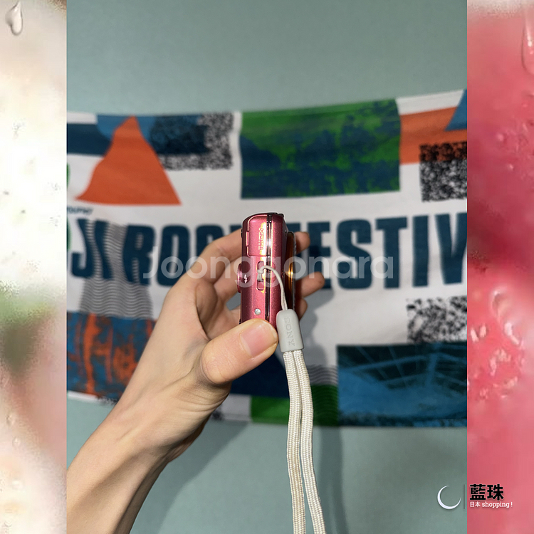 소니 사이버샷 DSC-WX100 빈티지 미니 디카 디지털카메라 핑크--2