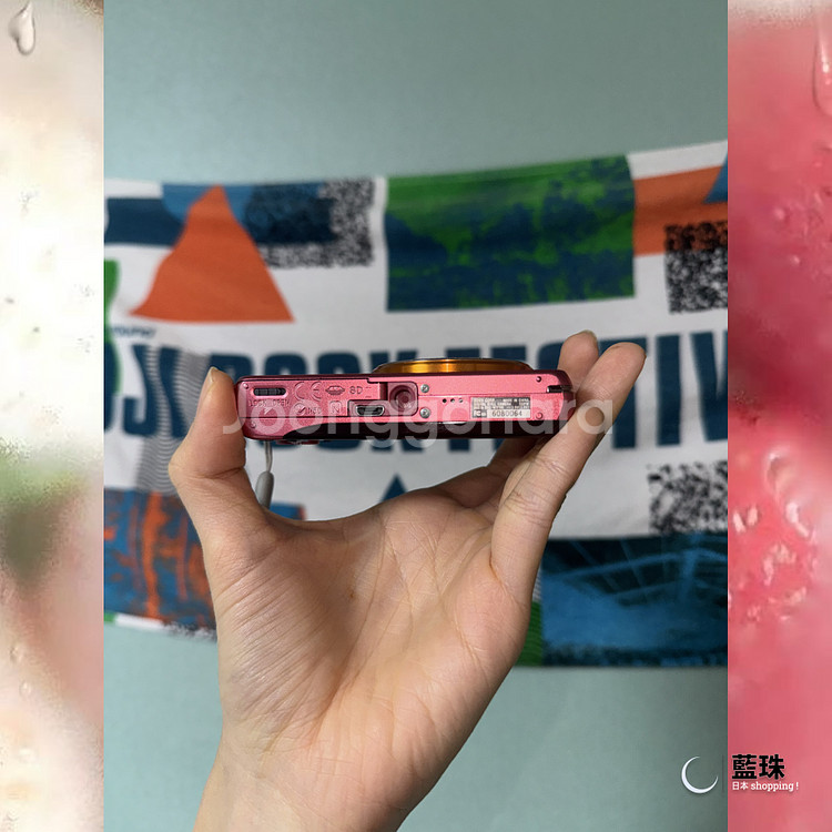 소니 사이버샷 DSC-WX100 빈티지 미니 디카 디지털카메라 핑크--4