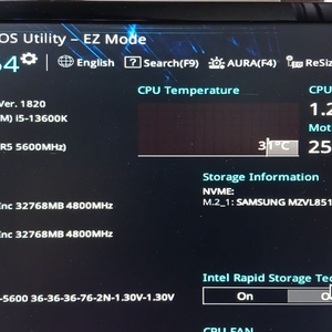 TeamGroup T-Force DDR5-5600 CL36 Delta RGB 화이트 패키지 서린(64GB)