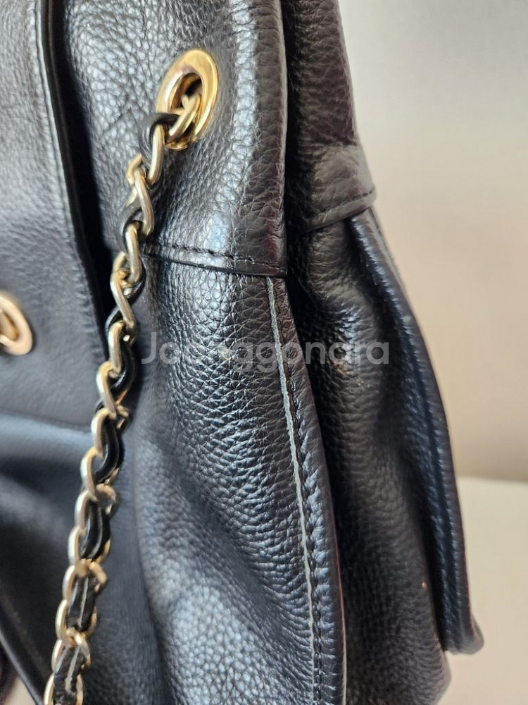 여자 소가죽가방 블랙 체인백--9