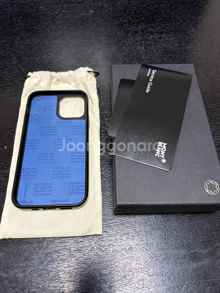 몽블랑 아이폰12 12프로 케이스--2