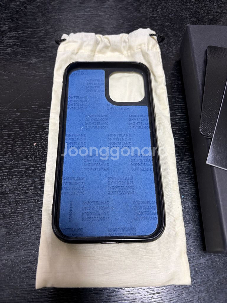 몽블랑 아이폰12 12프로 케이스--0