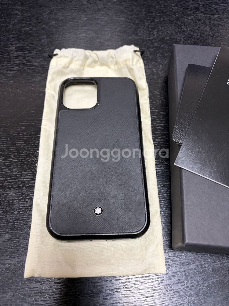 몽블랑 아이폰12 12프로 케이스--3
