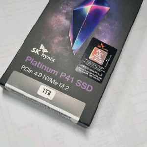 SK하이닉스 P41 SSD 1TB M.2 NVMe 미개봉 판매합니다