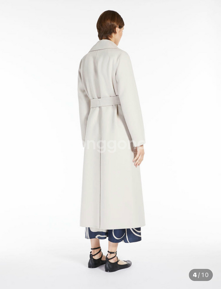 막스마라 파올로레 버진울코트 40사이즈--4