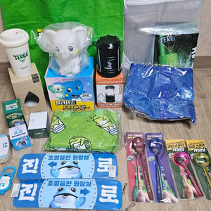 (일괄판매만) 진로 굿즈 및 테라 스푸너 등 굿즈 판매합니다.