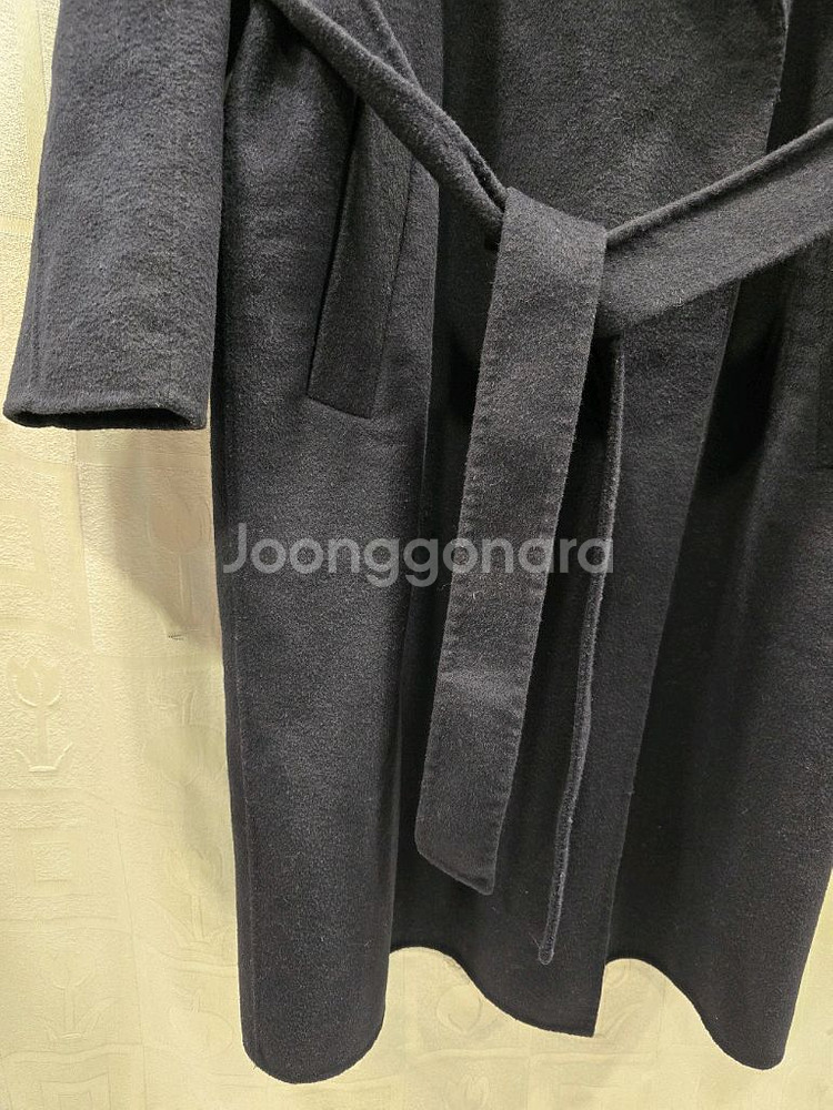 리스트 LIST 핸드메이드 캐시미어 울 롱코트 55~66--3