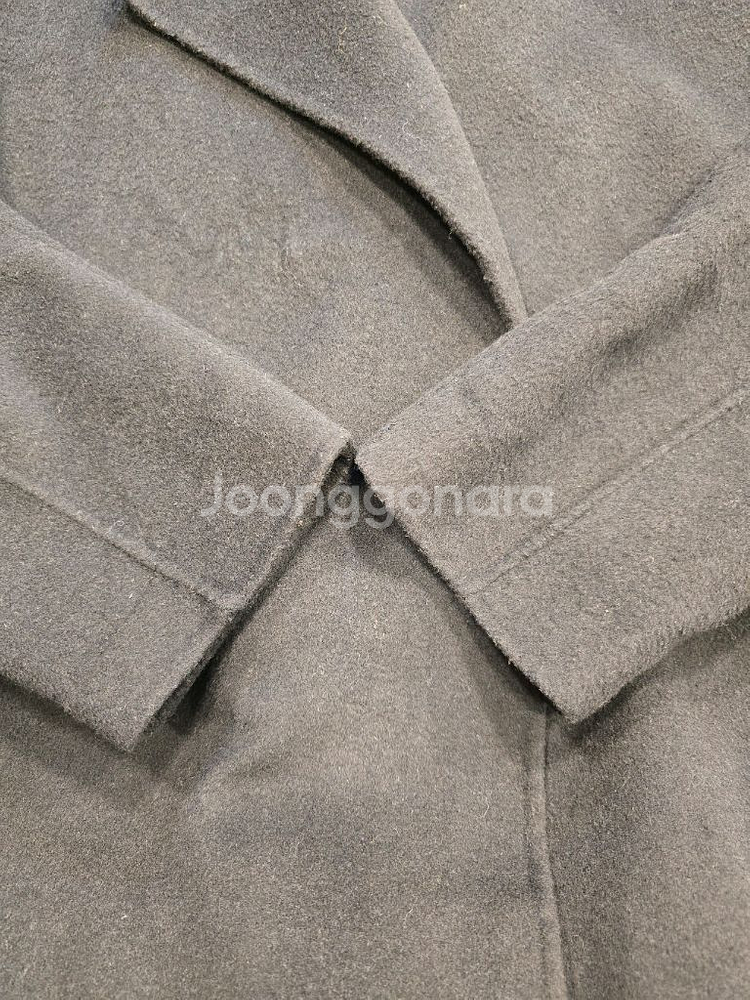 리스트 LIST 핸드메이드 캐시미어 울 롱코트 55~66--6