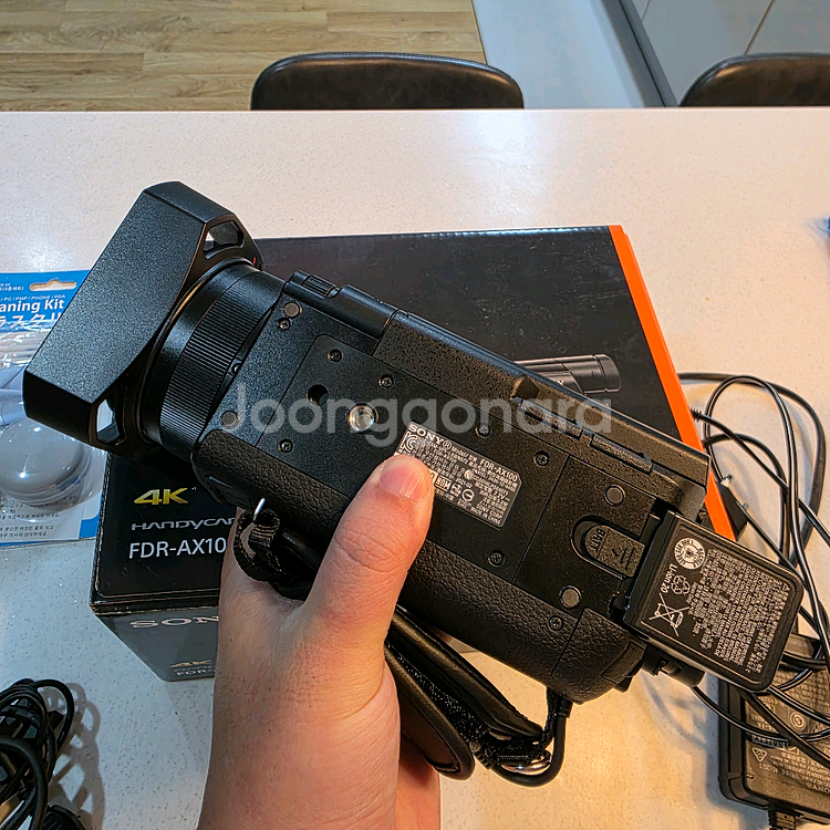 소니 ax100 4k 캠코더--4