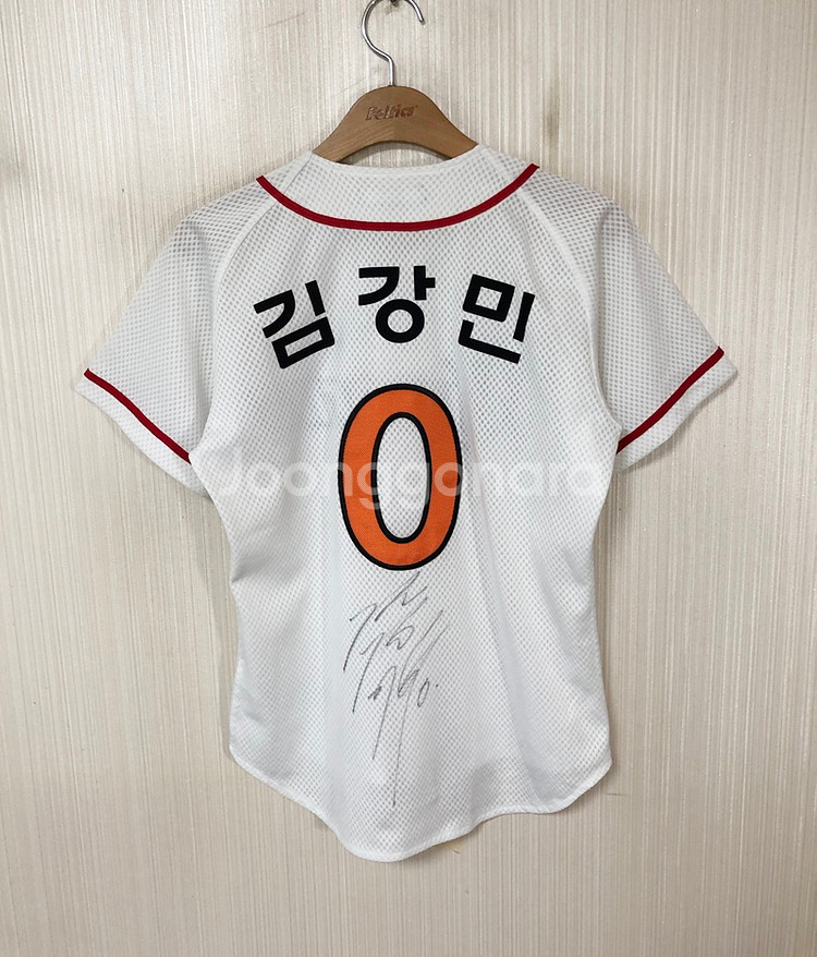 KBO ATC SK와이번스 (왕조) 홈유니폼/져지 85 #0 김강민--0