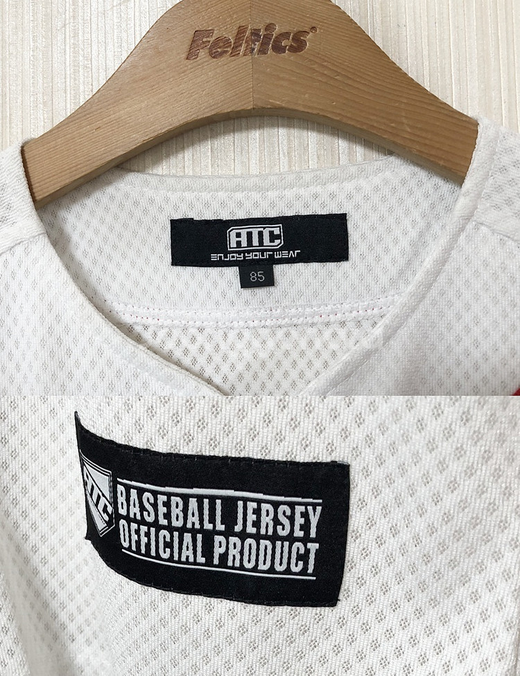 KBO ATC SK와이번스 (왕조) 홈유니폼/져지 85 #0 김강민--4