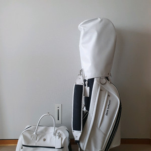 BMW 화이트 골프백 세트 새상품 판매 정품