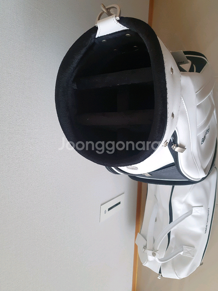 BMW 화이트 골프백 세트 새상품 판매 정품--5