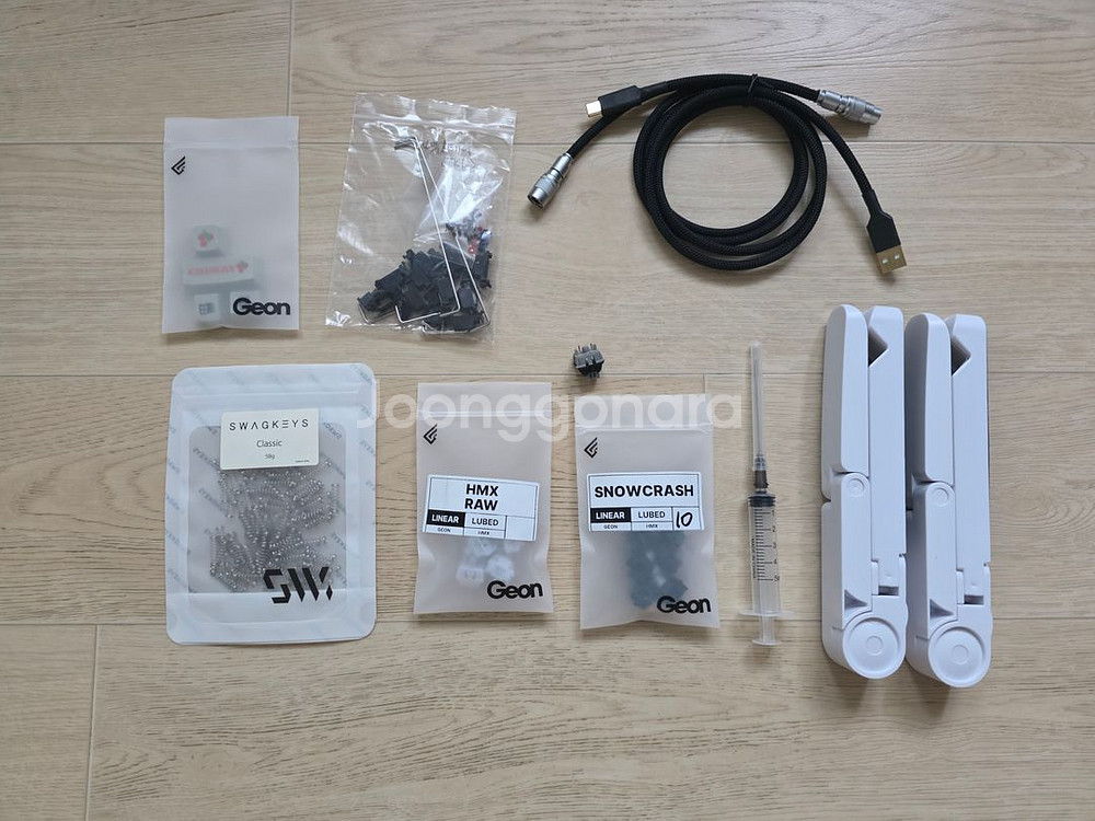 커스텀 키보드 용품 여러가지 일괄로 팝니다--0