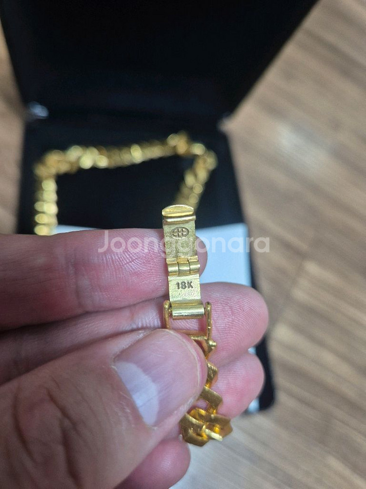 24k 순금 37돈 체인 목걸이 팝니다--0