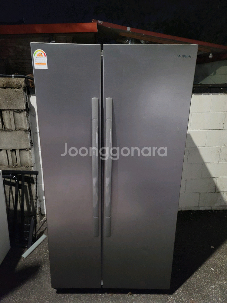 무료배송설치,2021,6제조 위니아550L냉장고--0