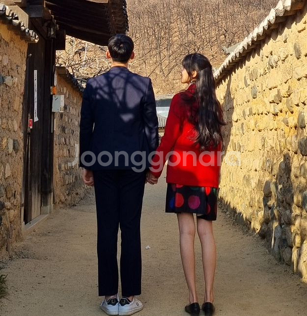 버버리 Burberry 레드 하프코트 반코트--2