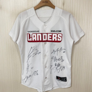 KBO SSG랜더스 홈유니폼/져지 85 #53 최주환(선수단싸인)