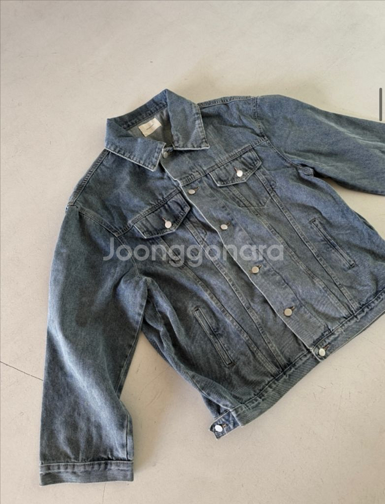 츄니토리 오버핏 청자켓 프리사이즈--9