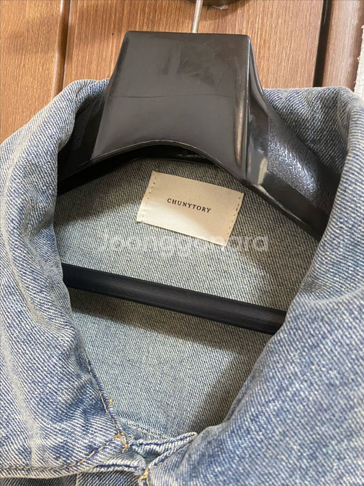 츄니토리 오버핏 청자켓 프리사이즈--4