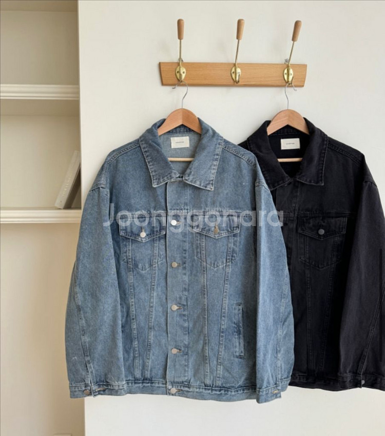 츄니토리 오버핏 청자켓 프리사이즈--8