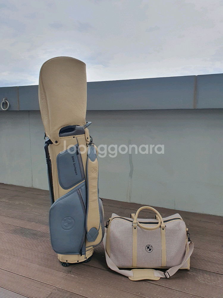 bmw 골프백 스탠드백 세트 거의새것 판매--2