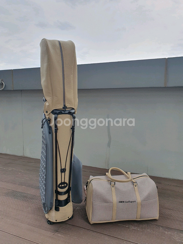 bmw 골프백 스탠드백 세트 거의새것 판매--3