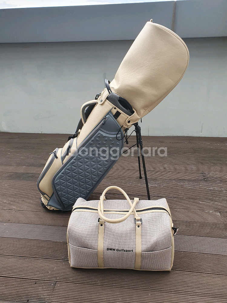 bmw 골프백 스탠드백 세트 거의새것 판매--4