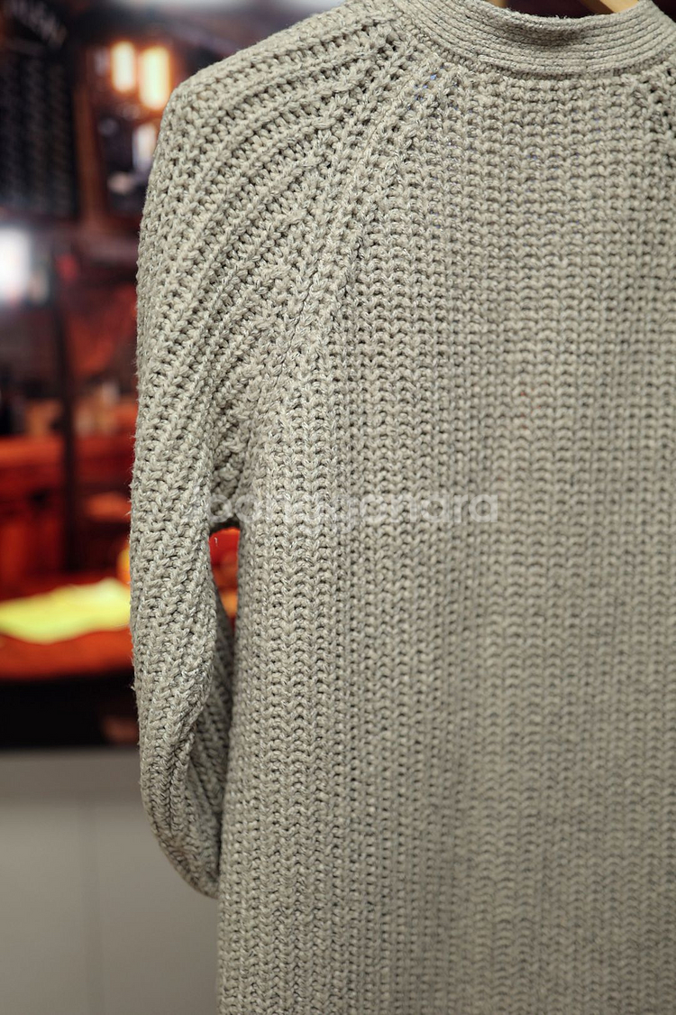 감성 한 스푼, 꼼데가르송 니트 롱가디건 L~XL--4