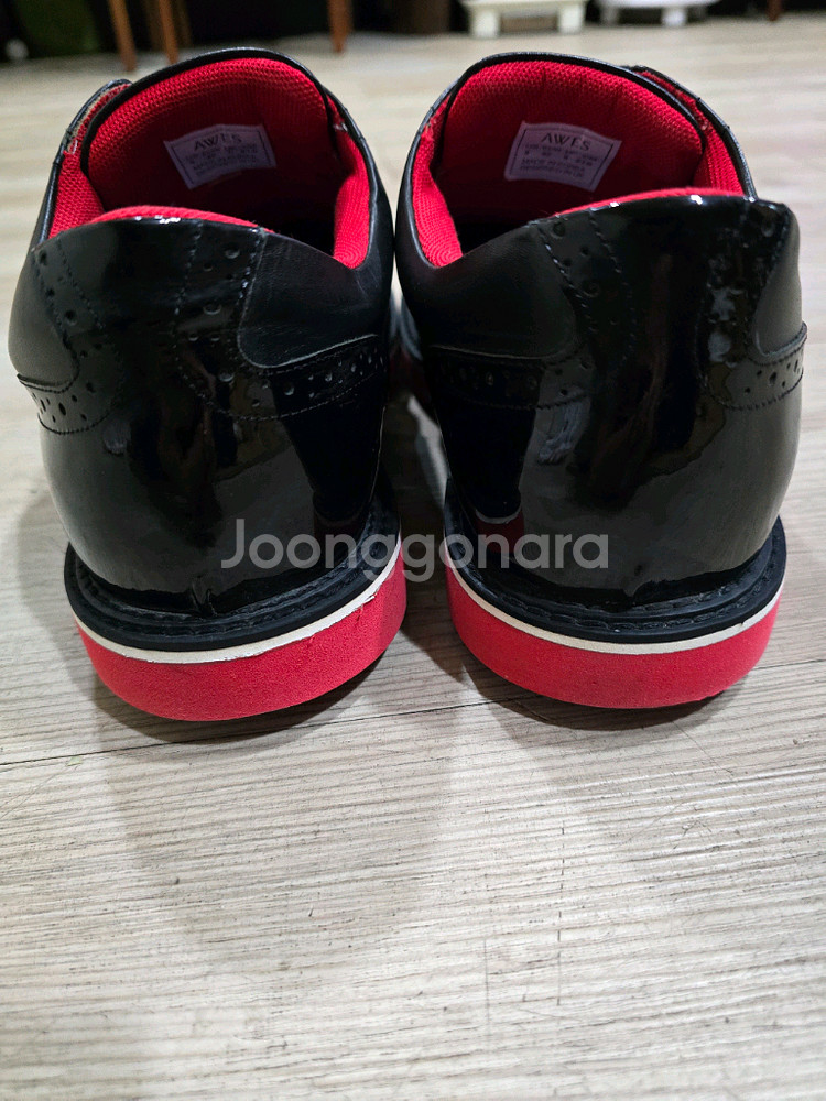 AWES GOLF 스파이크리스 클래식 골프화 270mm--4