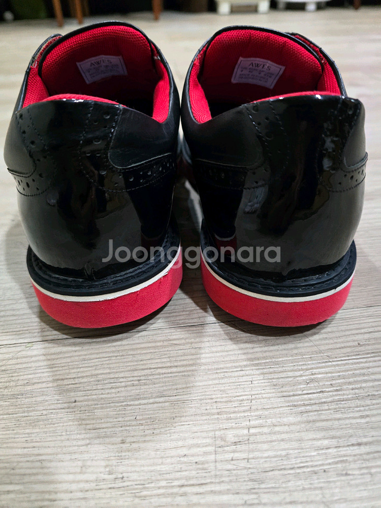 AWES GOLF 스파이크리스 클래식 골프화 270mm--3