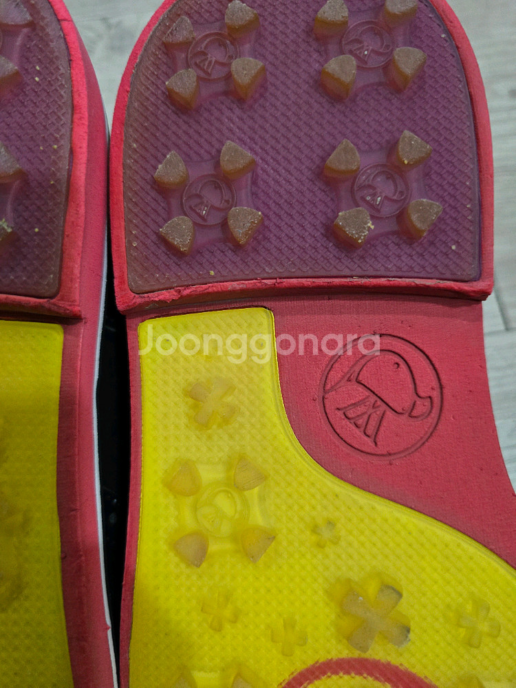 AWES GOLF 스파이크리스 클래식 골프화 270mm--8