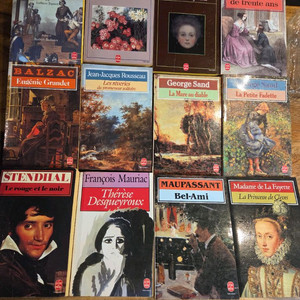 프랑스 고전 소설 책 세트 LIVRE POCHE 총12권