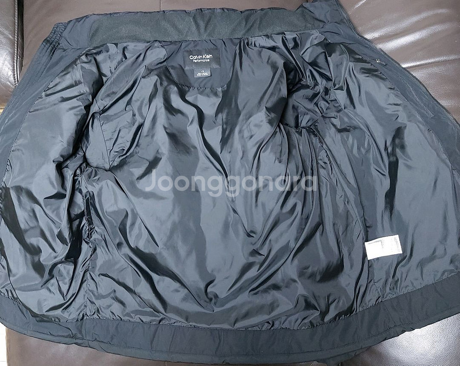 캘빈클라인 Performance 남성 덕다운 숏패딩 (L)--5