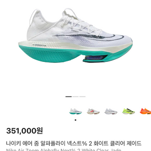 나이키 에어줌 알파플라이 넥스트% 2, 245