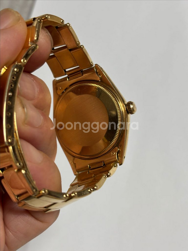 롤렉스1500 오이스터 퍼페츄얼 18k 금통--2