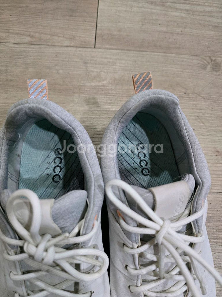ECCO GOLF 스파이크리스 가죽골프화 36 225--2