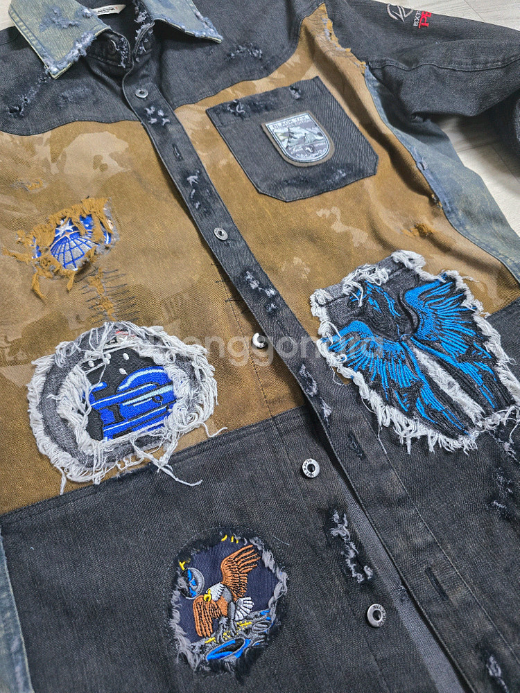 블랙야크 청남방셔츠 (자수포함)--4