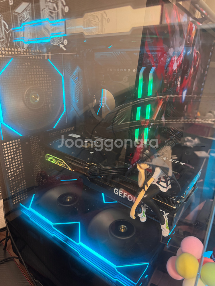 RTX 4070 Ti SUPER +7800X3D 하이엔드 본체 (상태 최상 / 사용 1개월)--0