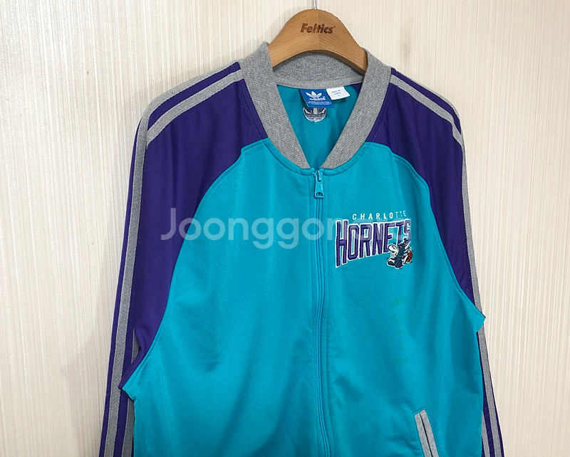 NBA 아디다스 샬럿호네츠 올드 트랙자켓 L(해외)--5