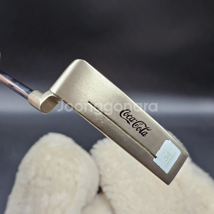 황동퍼터 핑앤서 빅카스텐 코카콜라 희귀 소장용퍼터--0