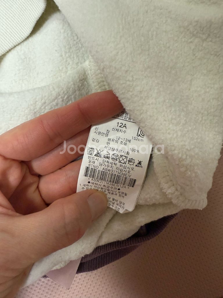 타오 기모 맨투맨 12y (루즈핏) 2개일괄--8